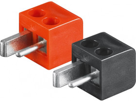 Wtyk głośnika zestaw z przyłączem gwintowanym pakowane parami