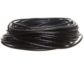 Wąż osłonowy spiralny do przewodów 5-20mm KW 5 czarna 61600045 /25m/