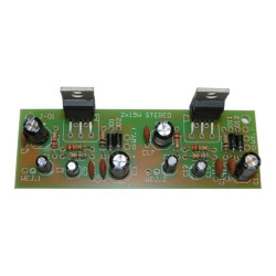 J-045 Wzmacniacz stereo 2x25W, czuł. wej. 300mV, TDA2040