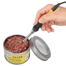 Miedziowany Czyścik Do Grotów W Metalowym Pudełku - Myjka Miedziowana