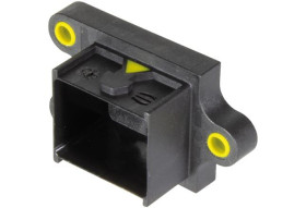 Wzmocnione złącze zasilania HARTING Montaż w przegrodzie