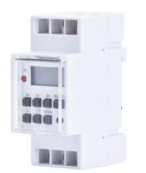 Programator czasowy elektroniczny 3500W Zegar sterujący tygodniowy 16A wyłącznik czasowy Schelinger TSGE2