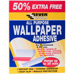 Everbuild 488614 All Purpose Wallpaper Paste (30 Roll)