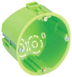 Gniazdo ścienne izolowane 50 mm głębokości