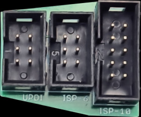 150224 EXA-PROG Adapter Kit, 10-pin to 6-pin ISP and 6-pin UPDI