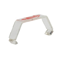 Pokrywa Przezroczysta pokrywa RS PRO Bloki zacisków przelotowych, dwa poziomy, 10 AWG Zatrzaskowy