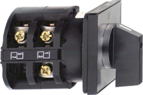 Changeover switch, left: 330°, right: 30°, rotary actuator, 4 pole, 690 V, (W x H x D) 64 x 64 x 119 mm, front mounting, K30H014