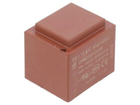 Transformator zalewany, Moc: 2,8VA, Upierw: 230VAC, Iwyj: 233mA, Uwyj: 12V, na PCB BV302S12028