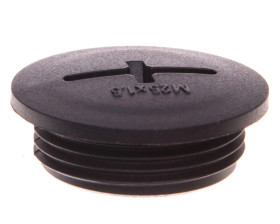 Zaślepka poliamidowa M25 IP54 SKINDICHT BLK-GL-M 25x1,5 czarna 52006133 /100szt./