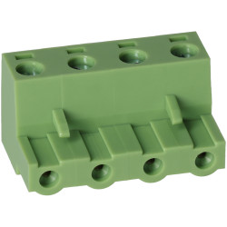 TruConnect 211891 7.62mm 4 Way 15A 300V Horiz Free Plug