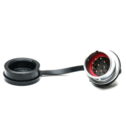 Złącze okrągłe 9-pinowe M20 Montaż przedni Gniazdo RS PRO Męski IP67 SF20