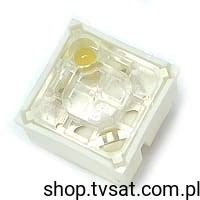 3.14.100.033 Switch N.O. 35V 0.25A LED Yellow, Au THT RAFI