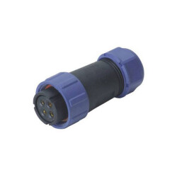 Weipu SP2110/S5II SP21 Bullet Connector Socket 5-Pin UV Resistant