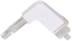 Światłowód do LED, sztywny, kątowy, dł. 23mm, Bivar