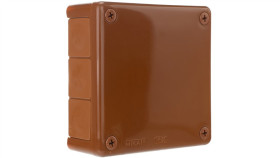 Puszka N/T Herm. 118X118 Brąz Ip55 /10