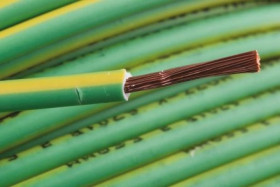 Przewód jednożyłowy linkowy, 2491B, 2.5 mm², 50/0,25 mm, 13 AWG, Bezhalogenowe, 750 V, Zielony/Żółty, dł. 100m, RS PRO