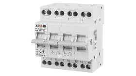 Przełącznik Zasilania Sieć-Agregat 4P 63A 1-0-2 Psa-63A-4P