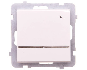 SONATA Łącznik schodowy z podświetleniem ecru ŁP-3RS/m/27