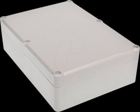 Industrial housing, 177 x 126 x 56 mm, IP67, light gray