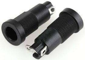 Oprawa bezpiecznikowa montowana w tablicach Montaż panelowy rozmiar: 5 x 20mm 10A 250V ac Lutowie Schurter