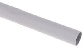 Osłona termokurczliwa Szary 2:1, średnica 6.4mm, dł. 1.2m, RS PRO