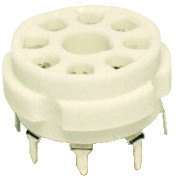 Podstawka do lamp typu OCTAL (druk)