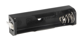 Uchwyt do baterii, x 1, maks. Ø 13.85mm, montaż na PCB