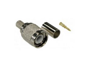 Wtyk TNC na kabel RG6 zaciskany