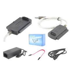 Konwerter USB na 2xIDE 2,5" i 3,5" + SATA