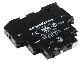 Timer Relay Szyna DIN 12 → 24V ac/dc SPST 2-stykowy Sensata Crydom Półprzewodnik 0.1 s → 100h SeriesOneDR