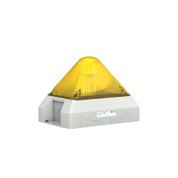 Sygnalizator 24 V AC Migające Żółty Free Mount LED
