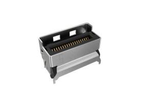 Złacze krawędziowe PCB 74-pinowe, raster 0.6mm, Amphenol Communications Solutions