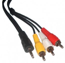 PRZEWOD JACK 3*RCA 1.5
