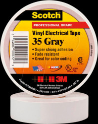 7000031674 Elektroisolierband 19 x 0,18 mm, 20 m, grau