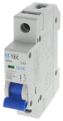 Wyłącznik nadprądowy M60 1P 1M 1F C 63A 6kA