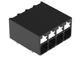WAGO 2086-1204 Terminal PCB 1.50 mm² Ilość styków 4 czarny 1 szt.