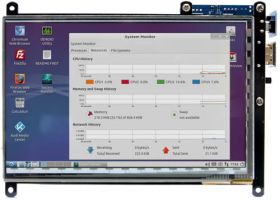 Wyświetlacz 7" 1024x600 z panelem dotykowym dla Odroid