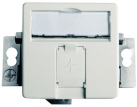 Junction box, Cat 6A, white, for AMJ-S, 100022970