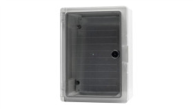 Szafa Z Tworzywa 250X330x130 Mm Ip65 Drzwi Przeźroczyste