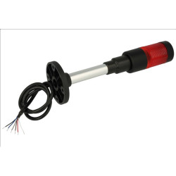 Lampa LED czerwona 24V AC/DC kolumna sygnalizacyjna KOGUT