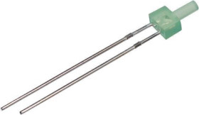 LED, THT, green, 525 nm, 460 to 780 mcd, 130°, 204PGD1F-G5-2B