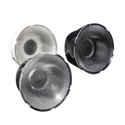 Soczewka LED szerokokątna, kąt widzenia 60 ° Bezbarwny Metakrylan polimetylu (PMMA) Okrągły, Ledil, seria: Yasmeen 70