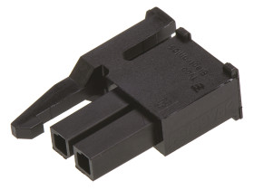 Obudowa złącza 2-pinowe -rzędowe raster: 3mm TE Connectivity Żeński Micro MATE-N-LOK Złącze Centerline z gniazdem i