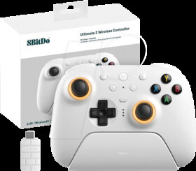 81HE01 8BitDo Ultimate 2 Bluetooth/2.4-G controller with dock