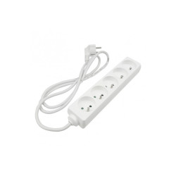 Przedłużacz 5 gniazd z/u 1,5m 3x1,0mm² biały M20554 Eco Light