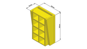 Zacisk kablowy klinowy do przewodów płaskich 90x17mm FKK 07 52026050