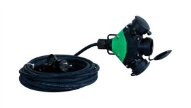 Przedłużacz 3-Gniazdowy 3X2,5 Ow - 5M Z Wtyczką I Rozgałęźnikiem