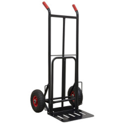 Sealey CST990HD Heavy-Duty Sack Truck with PU Tyres 300kg Capacity