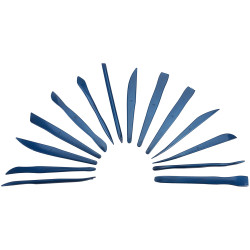 Major Brushes Plastic Modelling Tools Set of 14