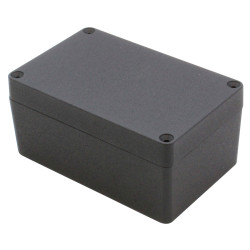 Hammond 1590Z120BK Watertight Diecast Enclosure 125 x 80 x 58 Black